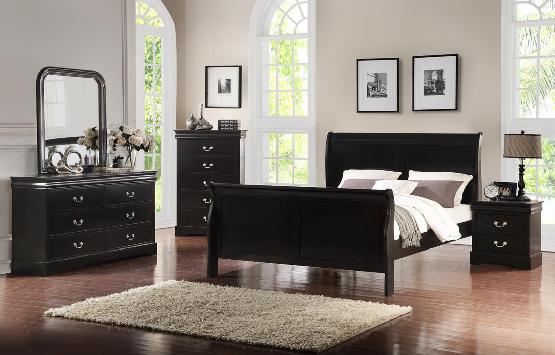 Full Bed-Dresser-Mirror