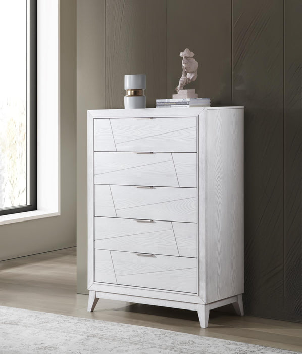 Queen Bed Frame - Dresser - Mirror - Chest - Nightstand