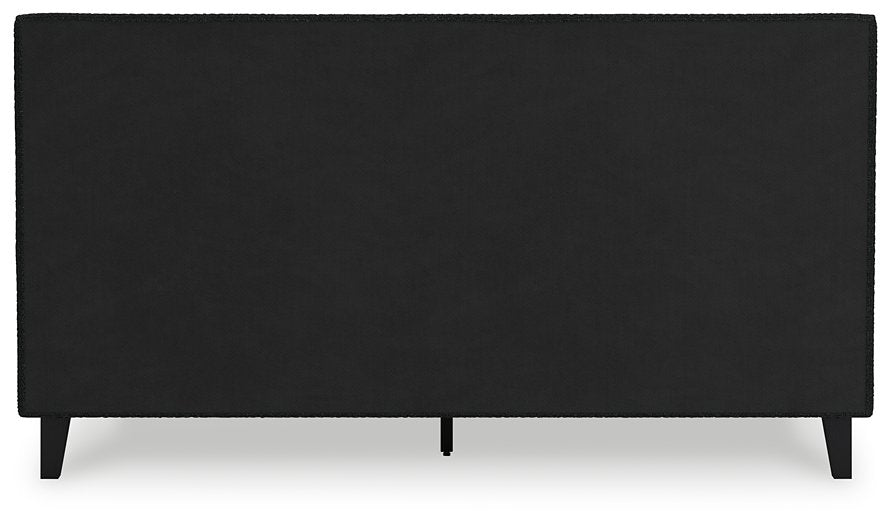 Cadmori Upholstered Bed with Roll Slats