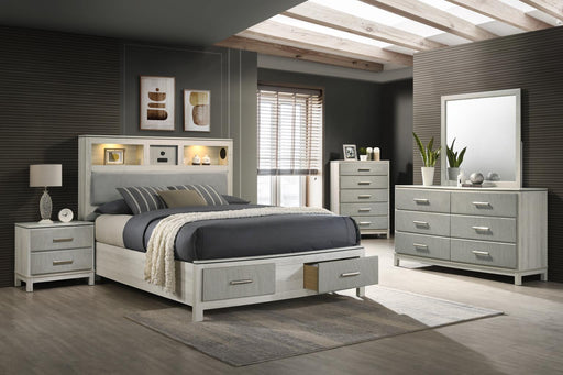 B261 Bed Frame-Dresser-Mirror-Chest-Nightstand - Furniture Citi (Multi Location - MI)