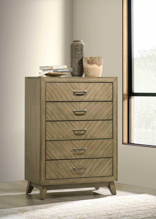 B269 Antique Gray Chest
