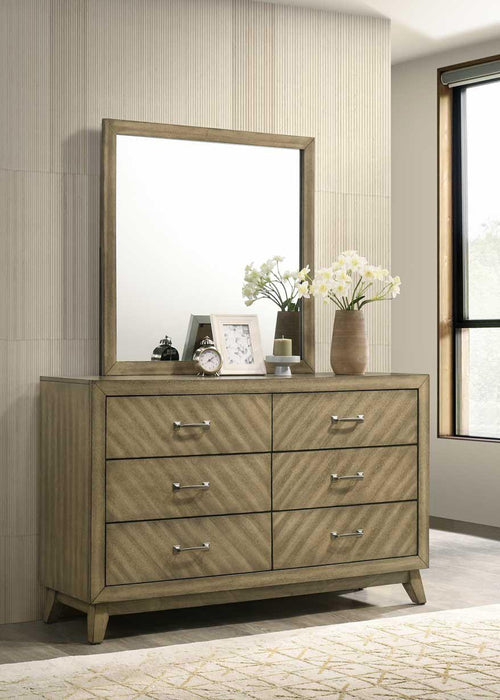 B269 Antique Gray Mirror