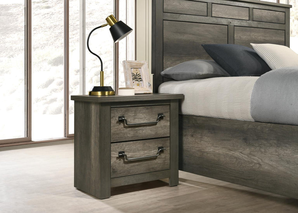 B271 Ash Gray Night Stand