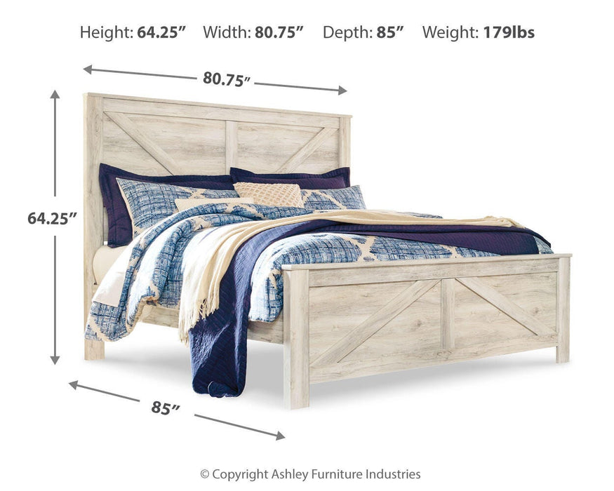 Bellaby Crossbuck Bed - Furniture Citi (Multi Location - MI)