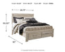 Bellaby Bed with 2 Storage Drawers - Furniture Citi (Multi Location - MI)