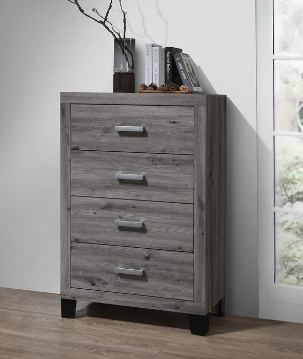 Queen Bed Frame - Dresser - Mirror - Chest - Nightstand
