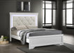 B396 White Led Bed Frame - Furniture Citi (Multi Location - MI)