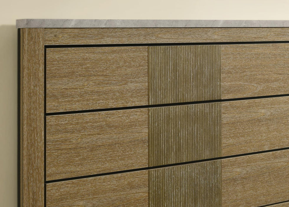 Aspen Oak King Bed