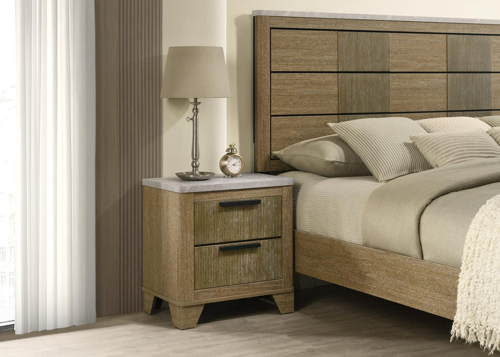 Aspen Oak Queen Bed