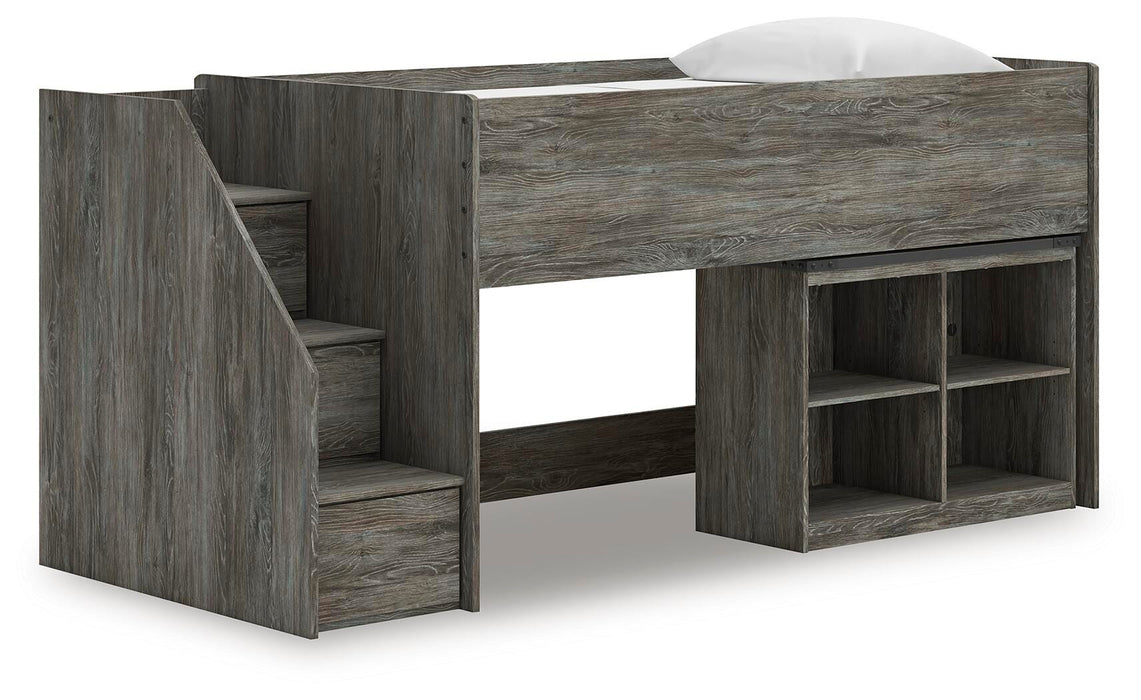 Frandern Loft Bed with Bookcase Storage - Furniture Citi (Multi Location - MI)