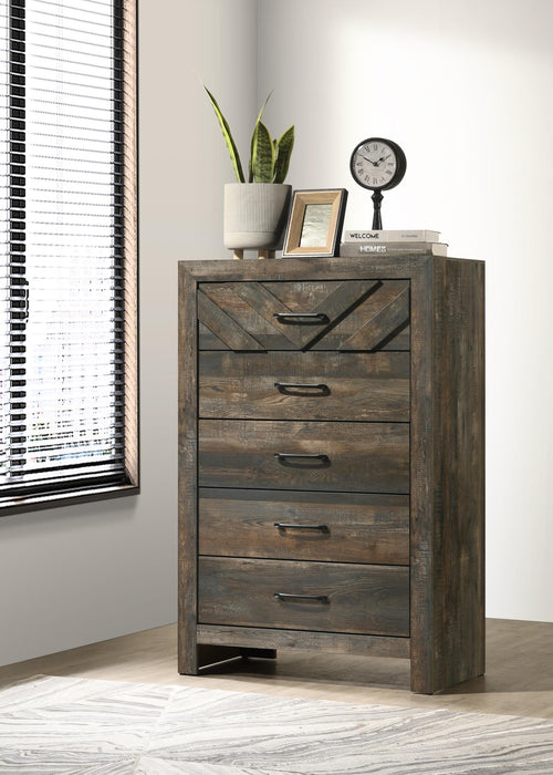 B500 Antique Brown Chest