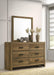 B526 Knotty Oak Mirror - Furniture Citi (Multi Location - MI)