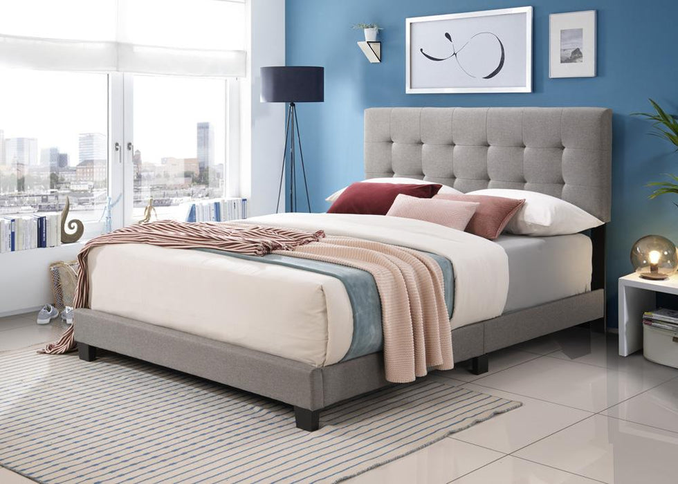 B606 Light Gray Bed - Furniture Citi (Multi Location - MI)