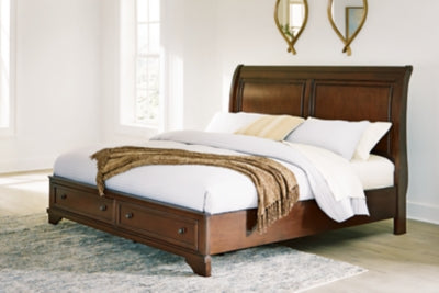 Trellington Sleigh Storage Bed - Furniture Citi (Multi Location - MI)