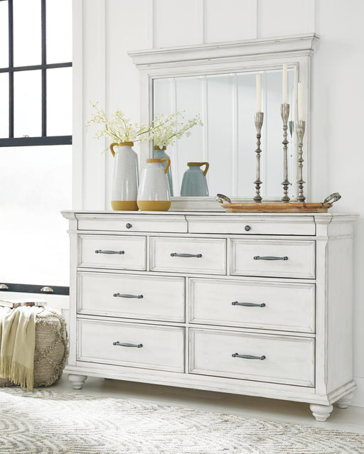 Kanwyn Dresser and Mirror - Furniture Citi (Multi Location - MI)