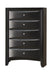 Briana Rectangular 5-drawer Chest Black - Furniture Citi (Multi Location - MI)