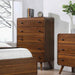 Robyn 5-drawer Chest Dark Walnut - Furniture Citi (Multi Location - MI)