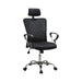 Stark Mesh Back Office Chair Black and Chrome - Furniture Citi (Multi Location - MI)