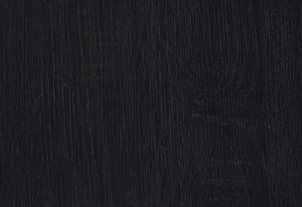 Dacre Round Coffee Table Dark Grey and Black Nickel