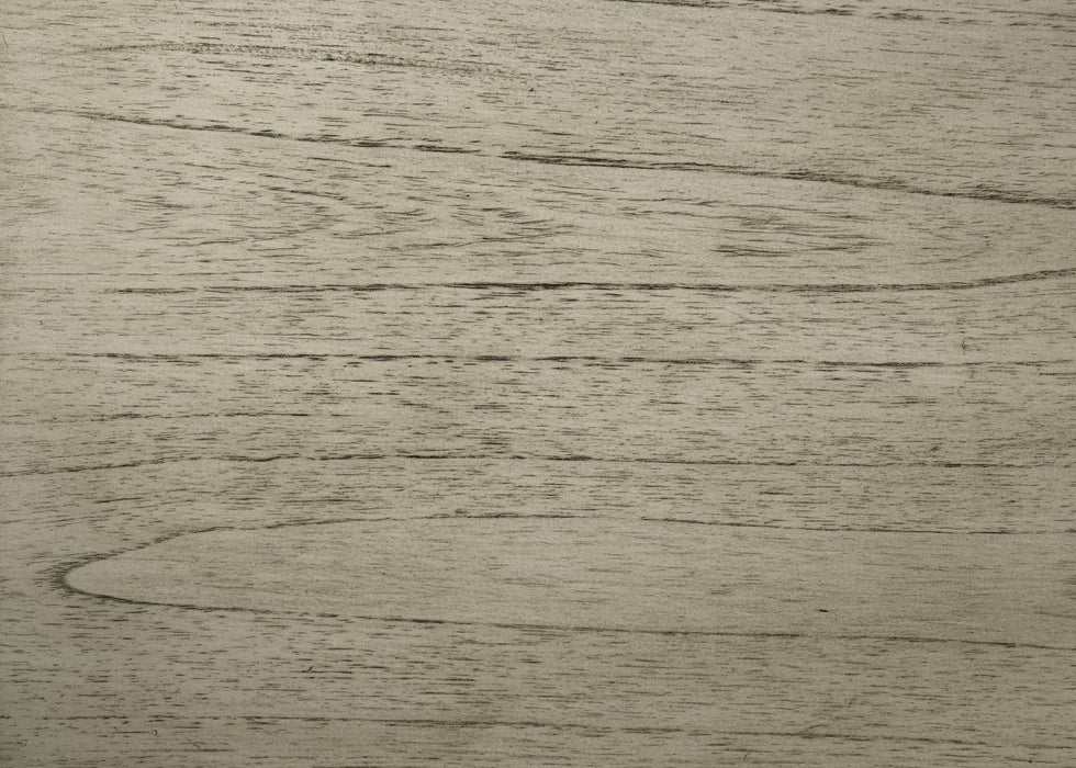 D070 Gray Oak Rectangular Dining Table-Top Color-Blue Golden Sand Marble