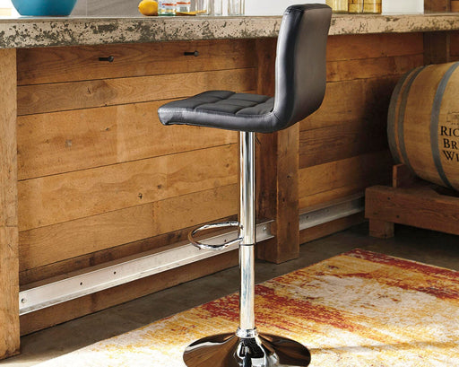 Bellatier Adjustable Height Bar Stool - Furniture Citi (Multi Location - MI)