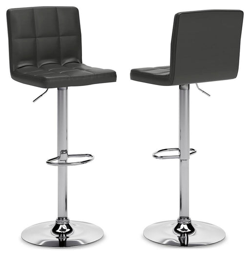 Bellatier Adjustable Height Bar Stool - Furniture Citi (Multi Location - MI)