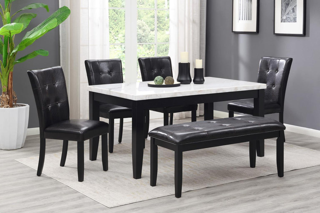 D127 Dining Table-4 Chairs
