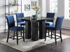 D132 Counter Table With 4 Leather Chairs - Furniture Citi (Multi Location - MI)