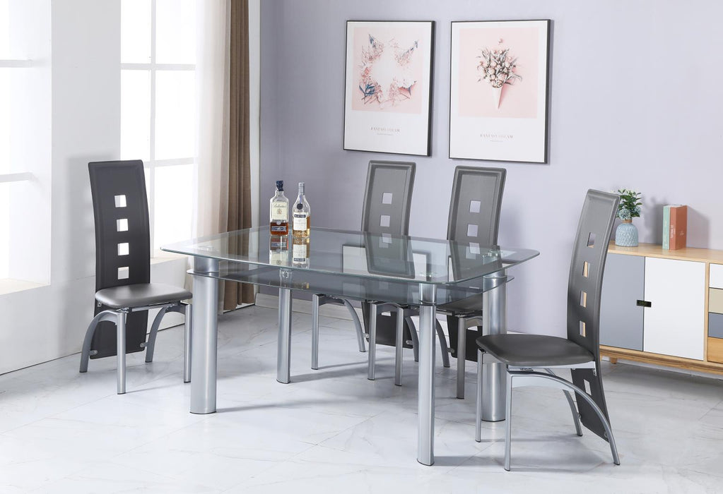 D325 Dining Table-4 Chairs