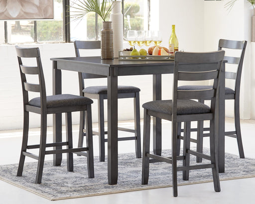 Bridson Counter Height Dining Table and Bar Stools (Set of 5) - Furniture Citi (Multi Location - MI)