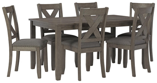 Caitbrook Dining Table and Chairs (Set of 7) - Furniture Citi (Multi Location - MI)