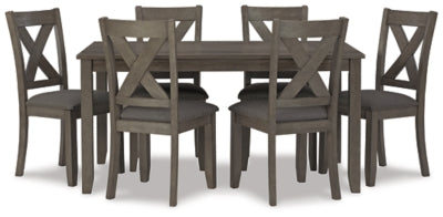 Caitbrook Dining Table and Chairs (Set of 7) - Furniture Citi (Multi Location - MI)