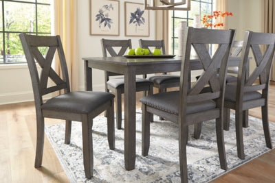 Caitbrook Dining Table and Chairs (Set of 7) - Furniture Citi (Multi Location - MI)