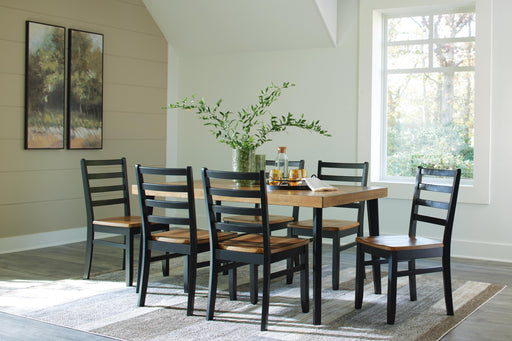 Blondon Dining Table and 6 Chairs (Set of 7) - Furniture Citi (Multi Location - MI)