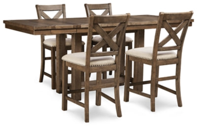 Moriville Counter Height Dining Set - Furniture Citi (Multi Location - MI)