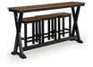 Wildenauer Counter Height Dining Table and 3 Barstools Set - Furniture Citi (Multi Location - MI)