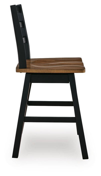 Wildenauer Counter Height Swivel Barstool - Furniture Citi (Multi Location - MI)