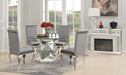 G-102 Glamour Dining Table-4 Velvet Chairs - Furniture Citi (Multi Location - MI)