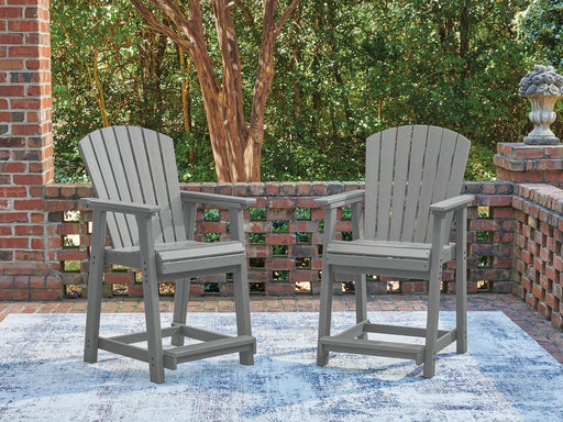 Sanctuary Beach Outdoor Counter Height Bar Stool (Set of 2) - Furniture Citi (Multi Location - MI)