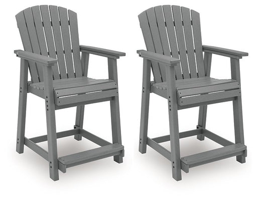 Sanctuary Beach Outdoor Counter Height Bar Stool (Set of 2) - Furniture Citi (Multi Location - MI)