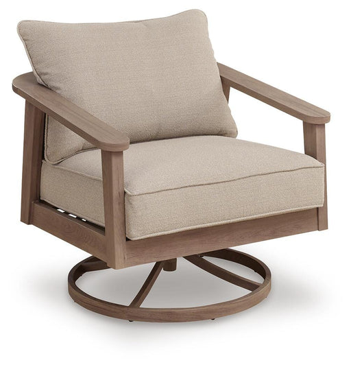 Harmony Headlands Outdoor Swivel Lounge with Cushion - Furniture Citi (Multi Location - MI)