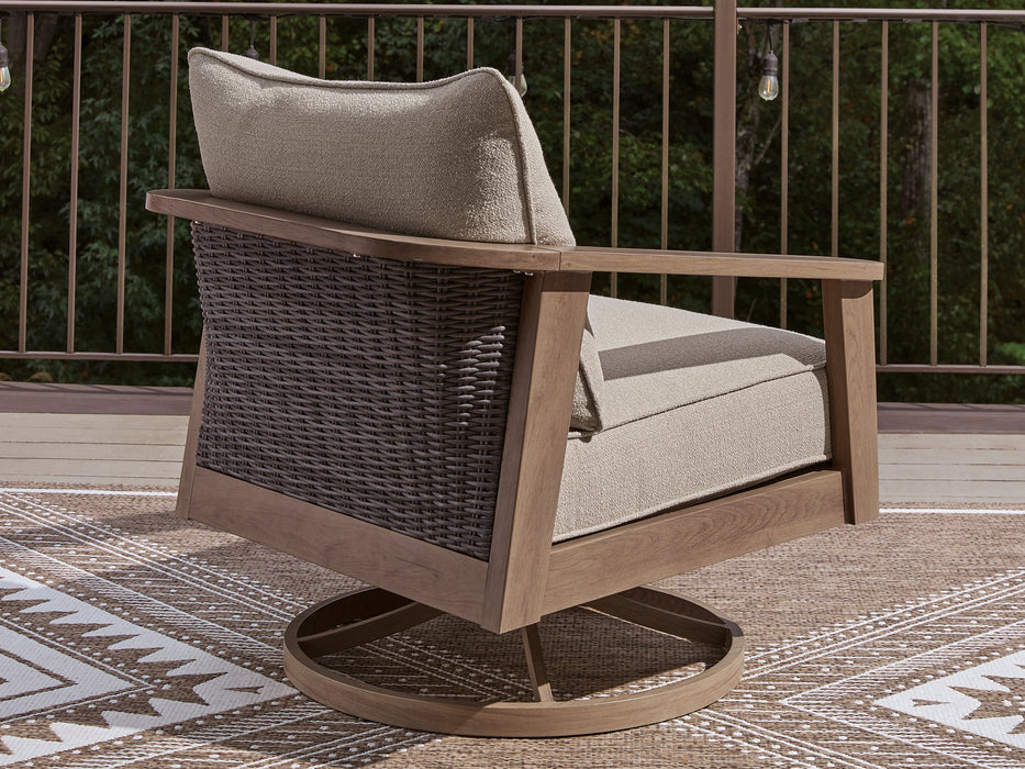 Harmony Headlands Outdoor Swivel Lounge with Cushion - Furniture Citi (Multi Location - MI)