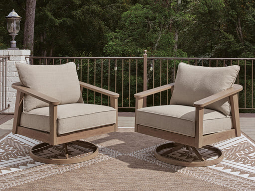 Harmony Headlands Outdoor Swivel Lounge with Cushion - Furniture Citi (Multi Location - MI)