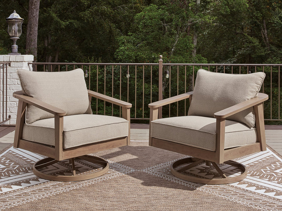 Harmony Headlands Outdoor Swivel Lounge with Cushion - Furniture Citi (Multi Location - MI)