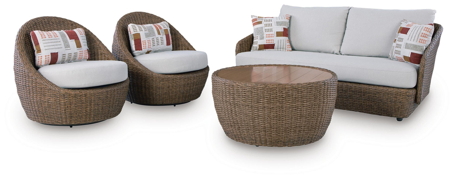 Double Point Outdoor Seating Set - Furniture Citi (Multi Location - MI)