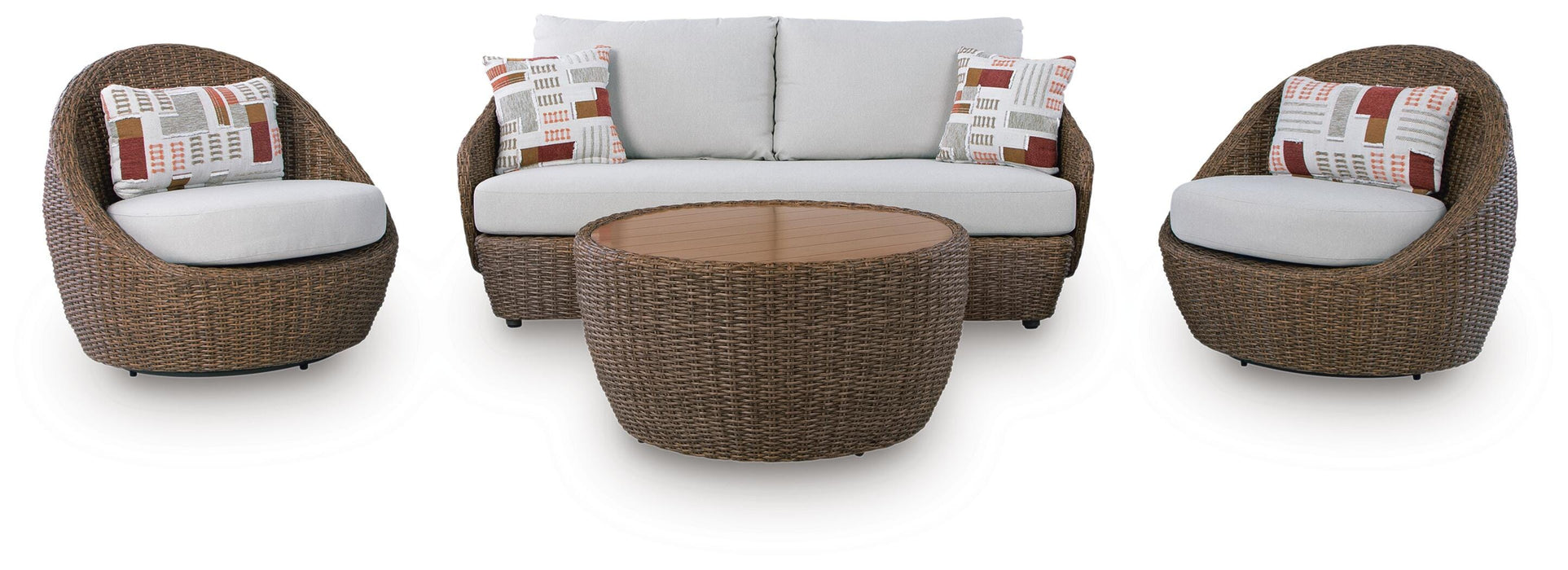 Double Point Outdoor Seating Set - Furniture Citi (Multi Location - MI)