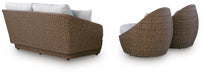 Double Point Outdoor Seating Set - Furniture Citi (Multi Location - MI)