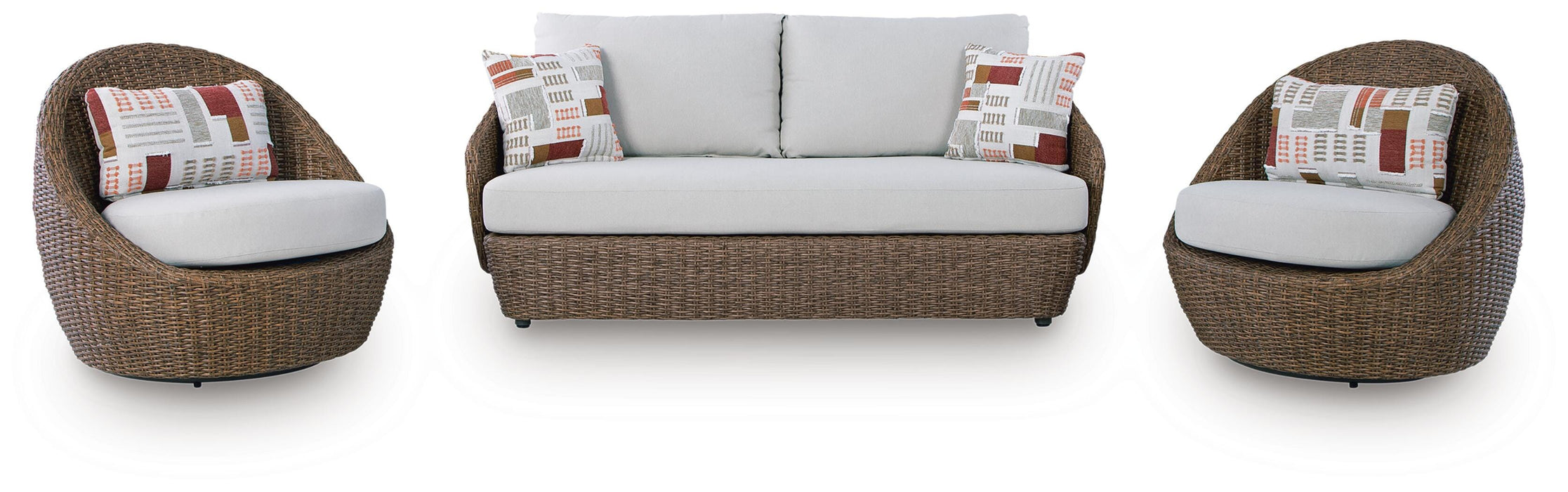 Double Point Outdoor Seating Set - Furniture Citi (Multi Location - MI)