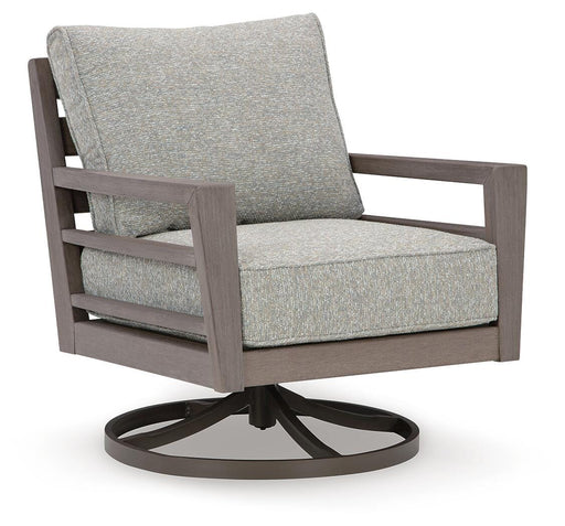Hillside Barn Outdoor Swivel Lounge with Cushion - Furniture Citi (Multi Location - MI)