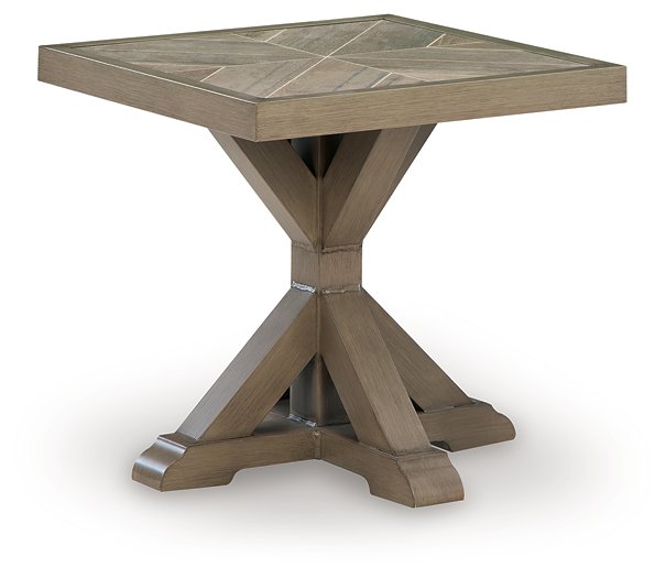 Laguna Heights Outdoor End Table - Furniture Citi (Multi Location - MI)